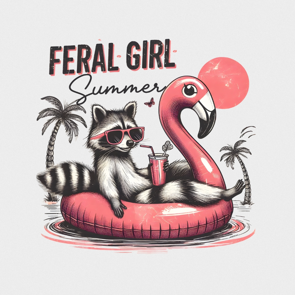 Koszulka feral girl